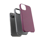 Pink Textured Wireless Charging Case | Premium Slim Dual-Layer Protective iPhone Cover