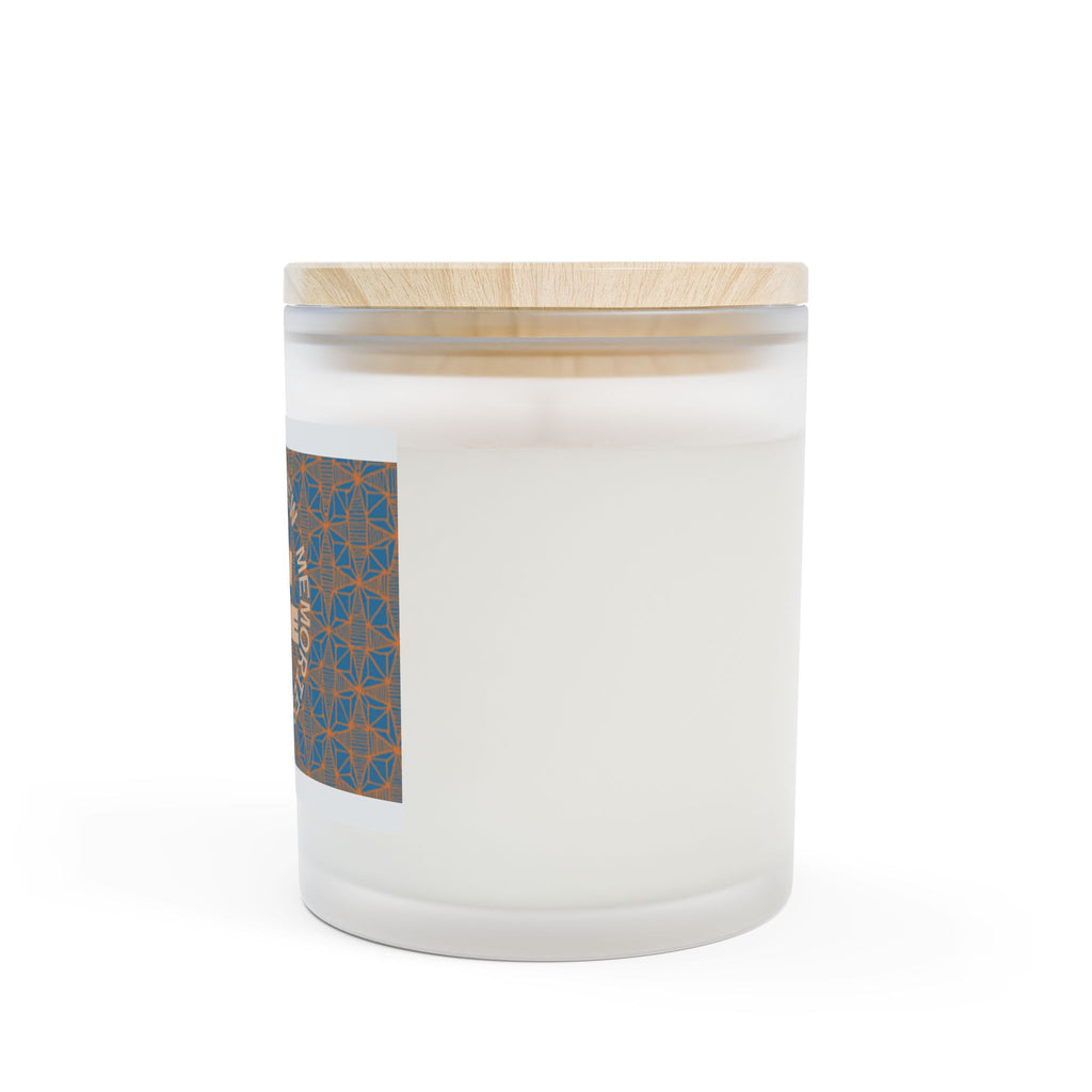 New Home Scented Candle — Frosted Glass 11oz (New Beginnings)