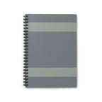 Grey Polka Dot Spiral Notebook – a compact writing notebook featuring a minimal dot pattern, perfect for back to school and everyday journaling. This gray notebook is ideal as a gift for students or as a work planner, offering lined pages for organized notes.