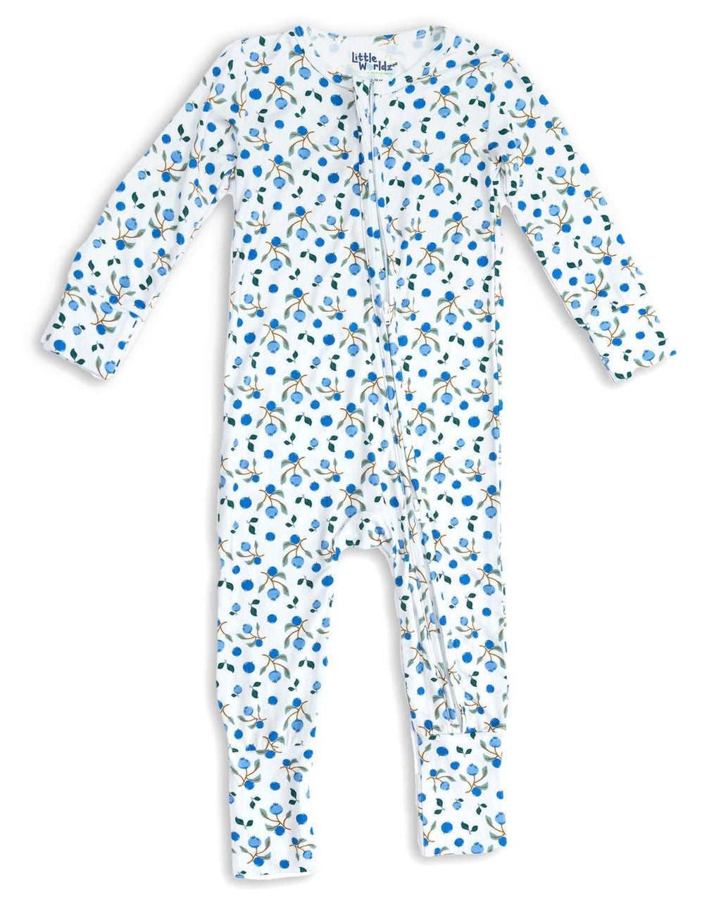 Blueberry Bamboo Toddler Pajamas – Romper