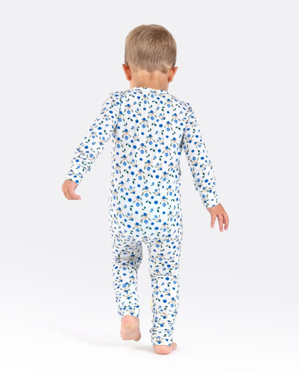 Blueberry Bamboo Toddler Pajamas – Romper