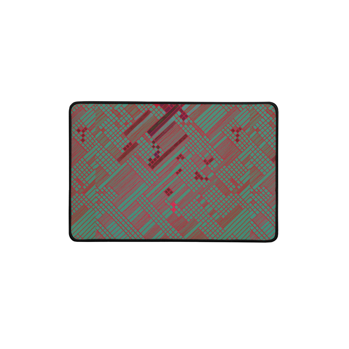 Stylish desk mat with an eye-catching design, crafted from polyester. This polyester desk mat is perfect for gamers and professionals, providing a smooth surface and stability for your desktop setup.
