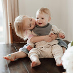 Stormy Muslin Bandana Bibs Set (4-Pack)
